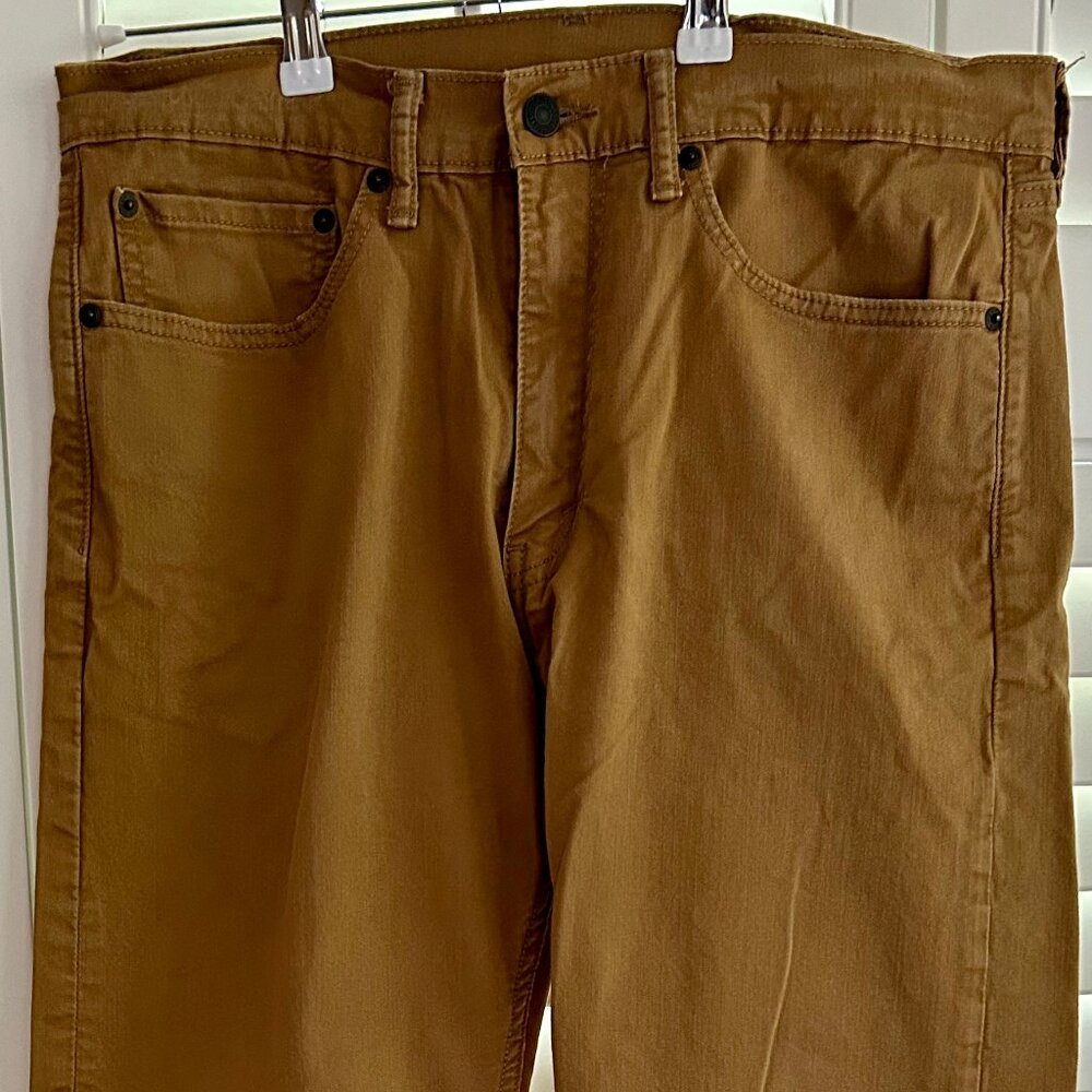 Levi Strauss 505 Jeans – Size 34x32 in a unique Tobacco wash